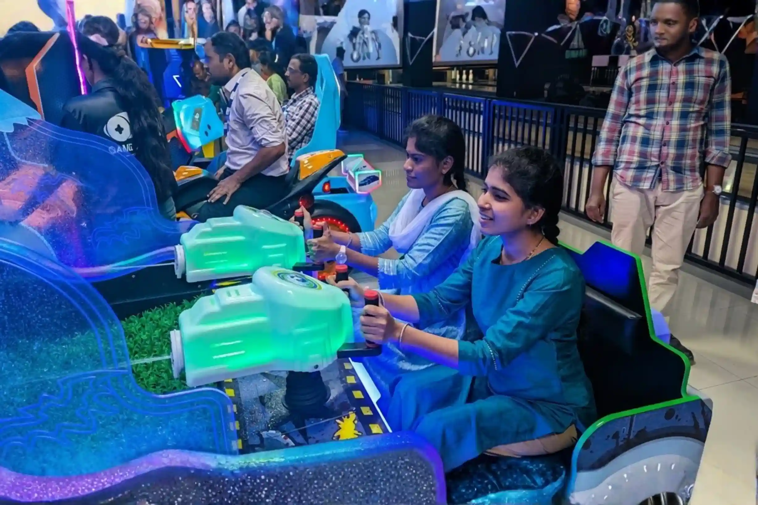 Corporate team building event at Game Xtreme HITEC City — group 37