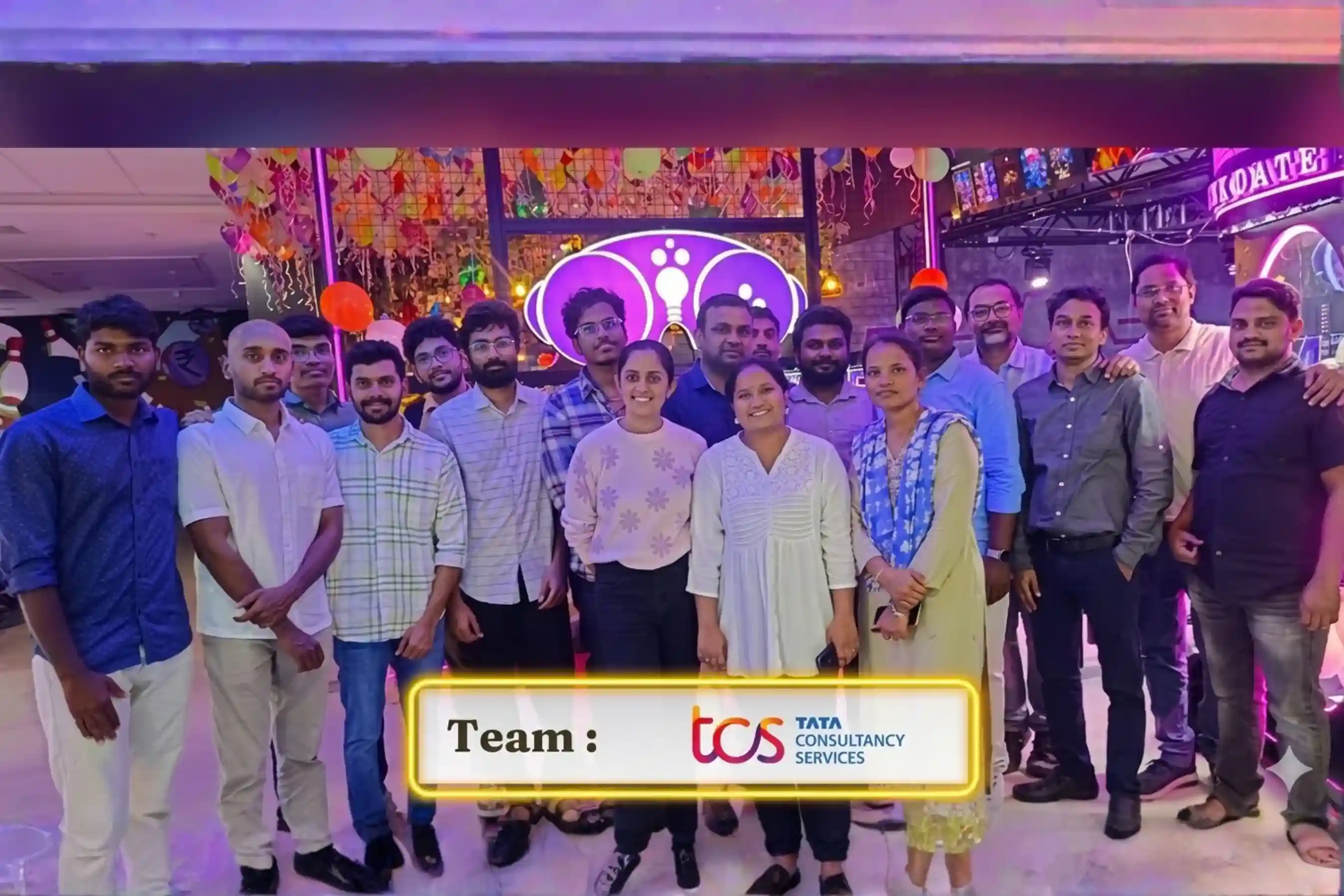 Corporate team building event at Game Xtreme HITEC City — group 30