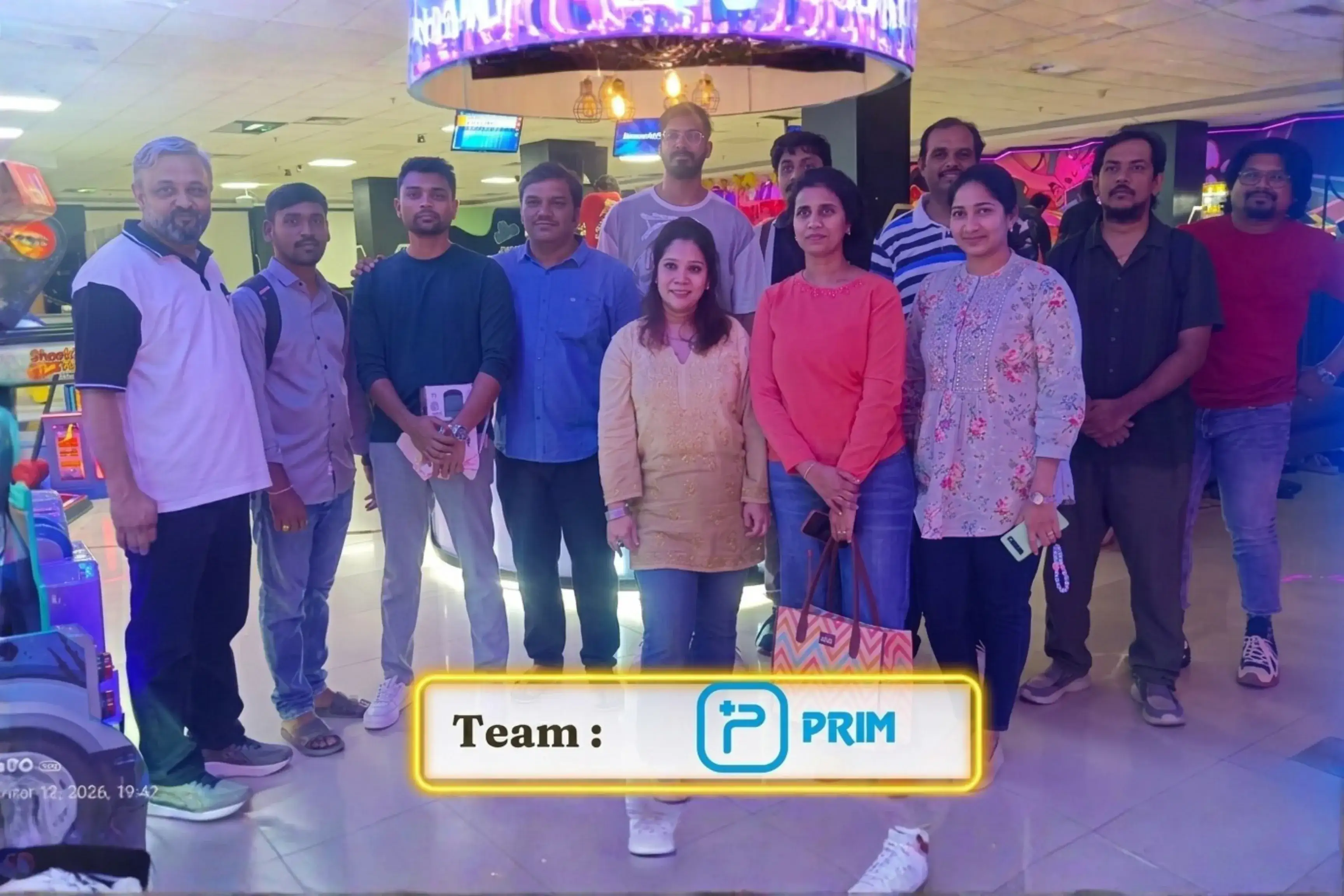 Corporate team building event at Game Xtreme HITEC City — group 31