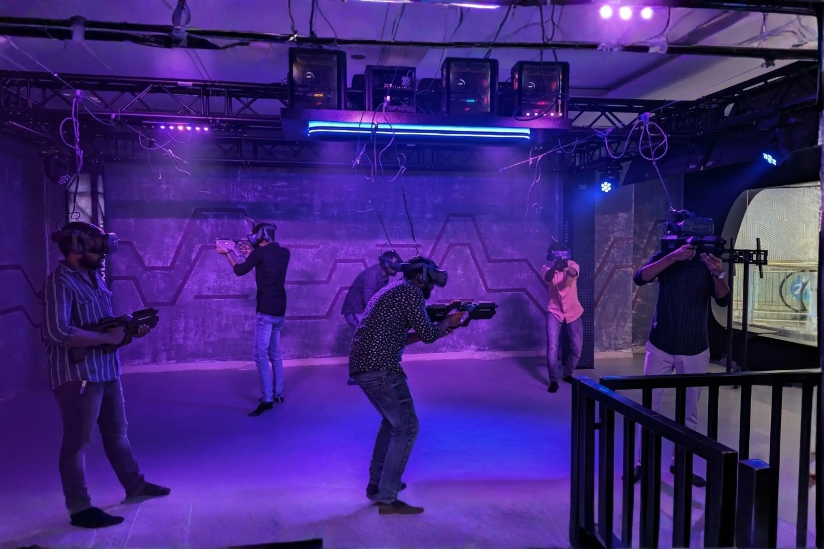 Corporate team building event at Game Xtreme HITEC City — group 41