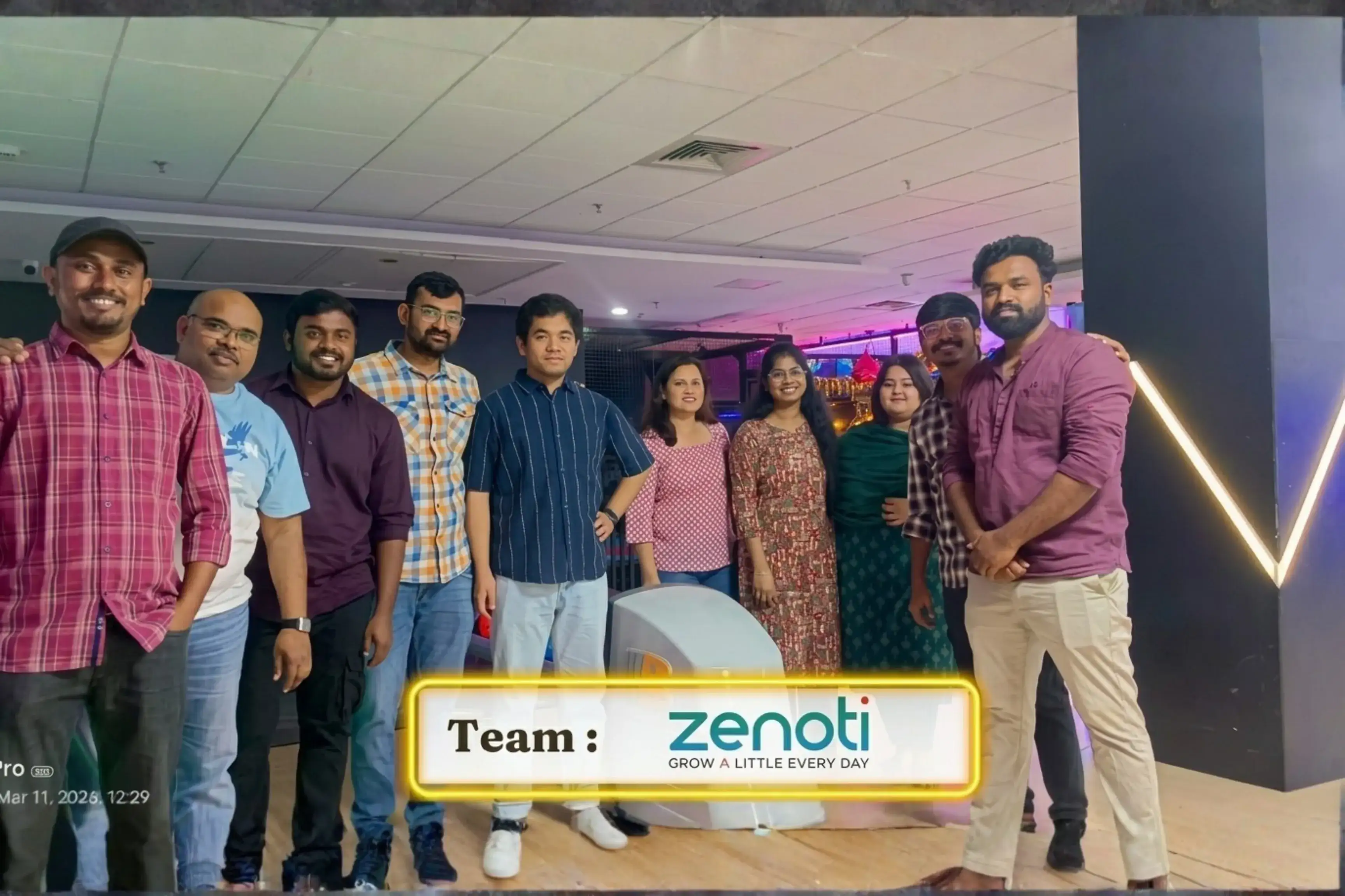 Corporate team building event at Game Xtreme HITEC City — group 29