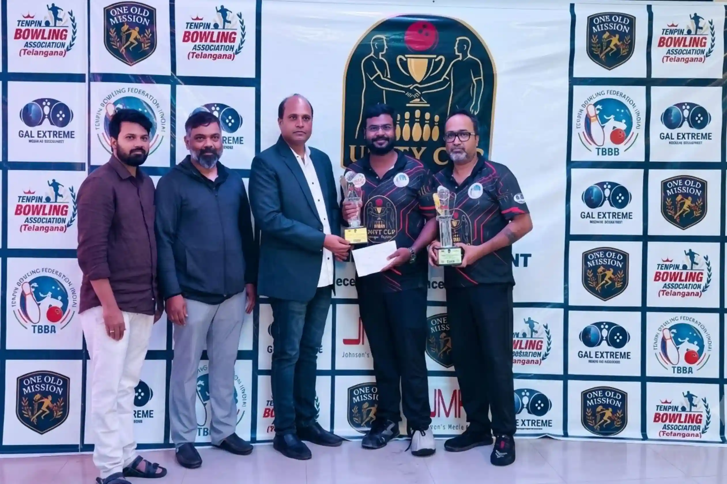 Unity Cup 2025 — bowlers in action
