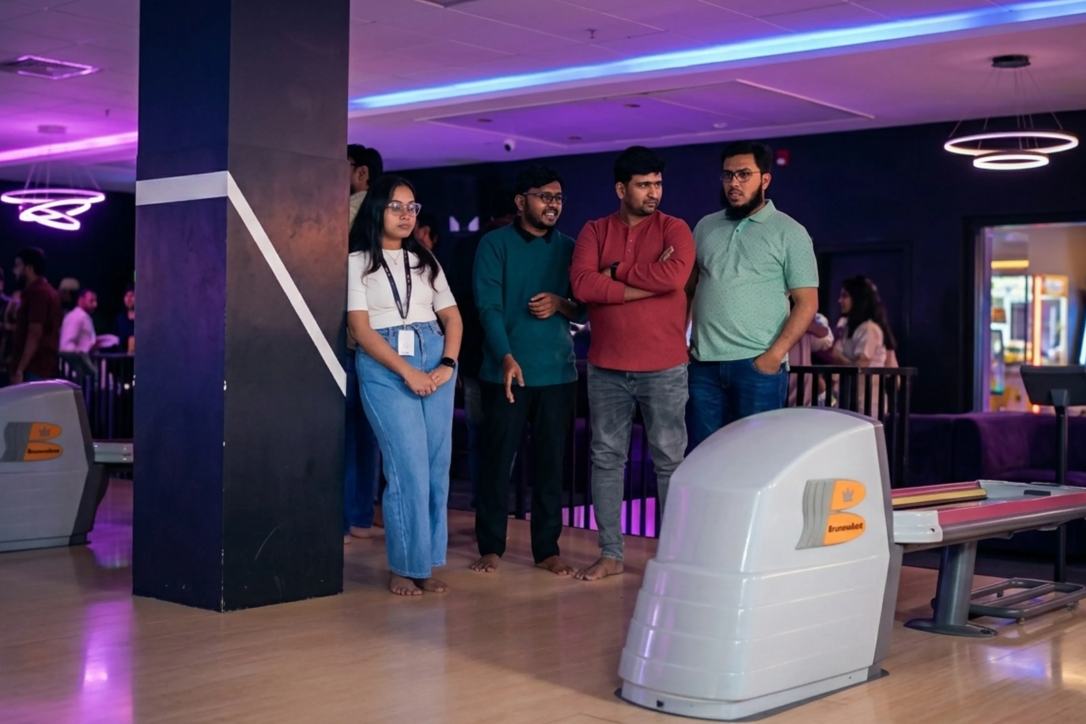 Corporate team building event at Game Xtreme HITEC City — group 18