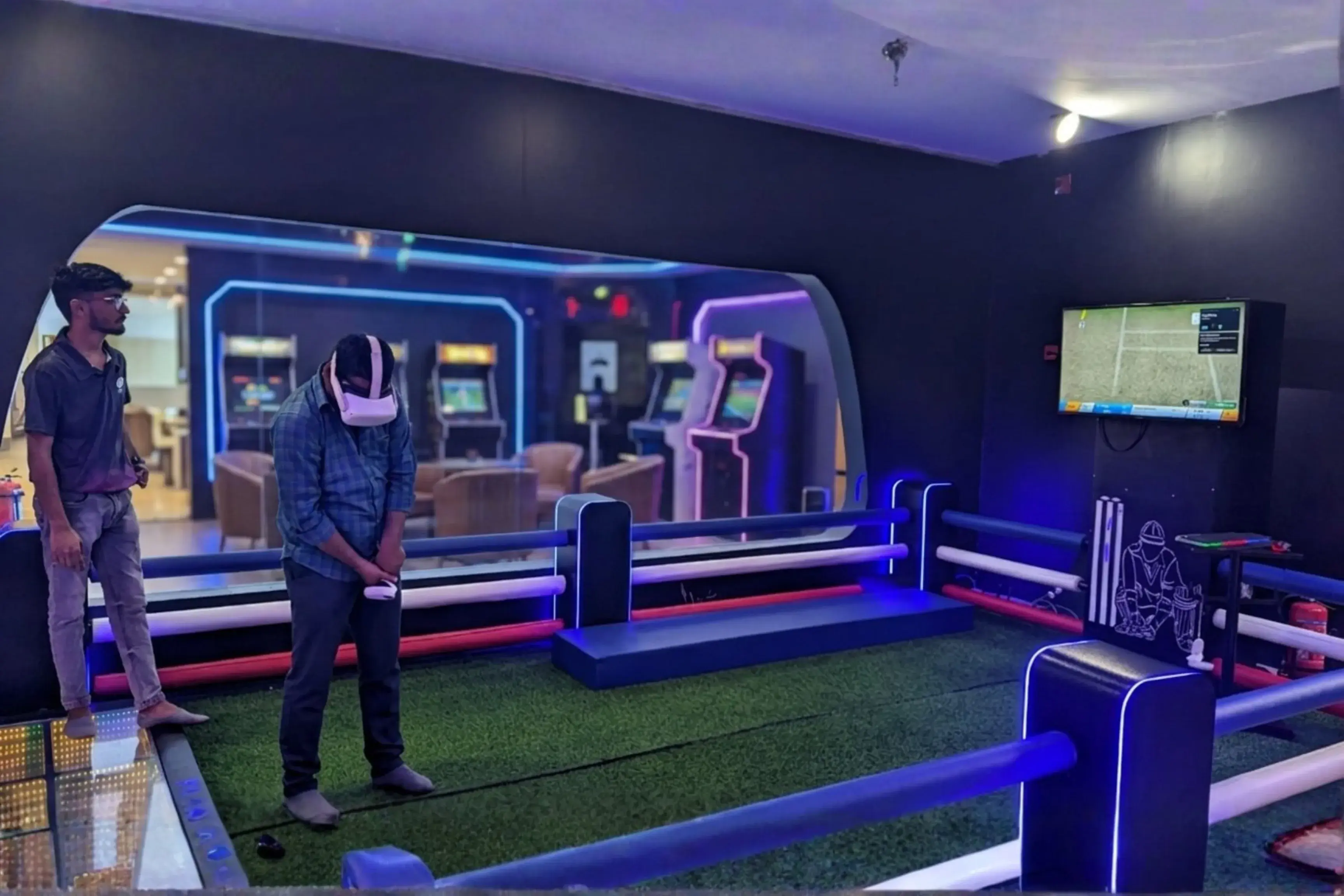 Corporate team building event at Game Xtreme HITEC City — group 39
