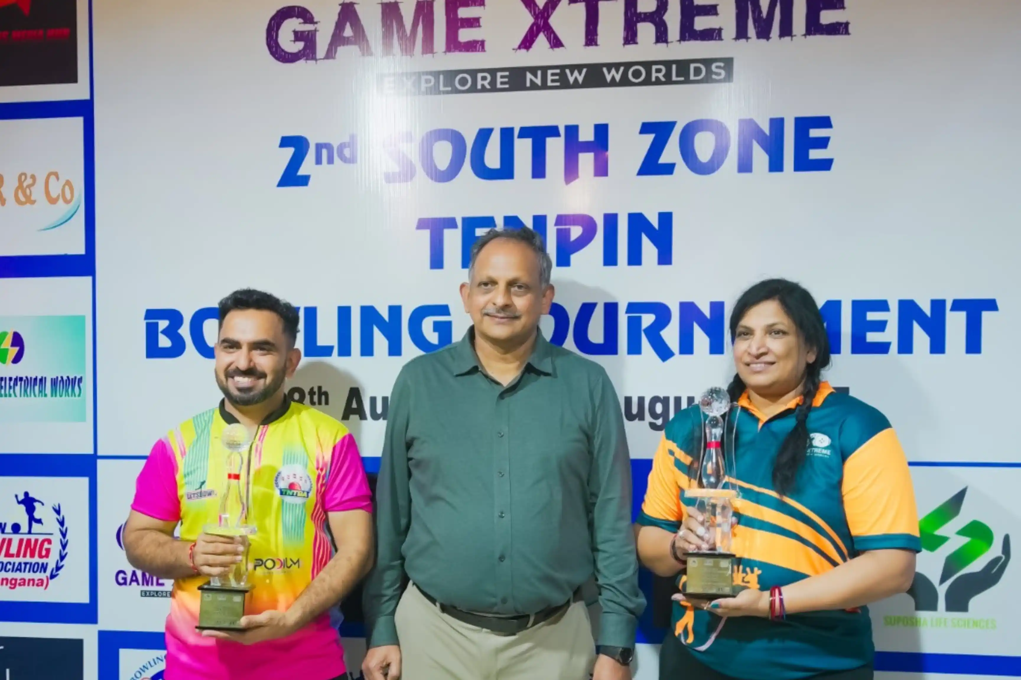 Bowlers competing at South Zone Tenpin Tournament 2025