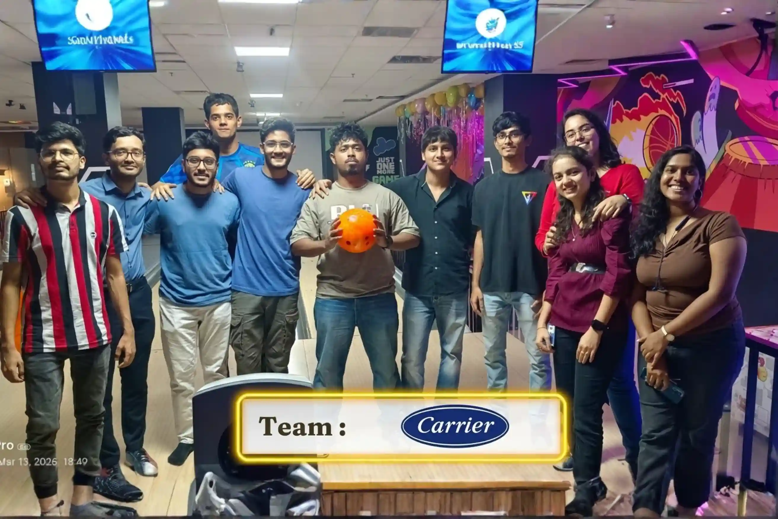 Corporate team building event at Game Xtreme HITEC City — group 32